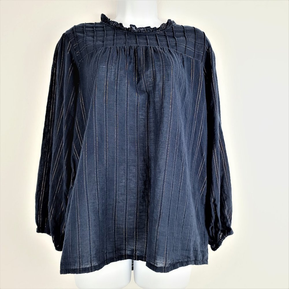 Anthropologie Maeve Blouse L Long Sleeve